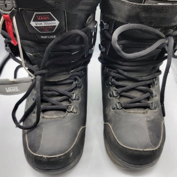 Vans Pat Moore Infuse Mens SnowBoots Black Size 10 China Samples Not For Resale - Picture 12 of 12